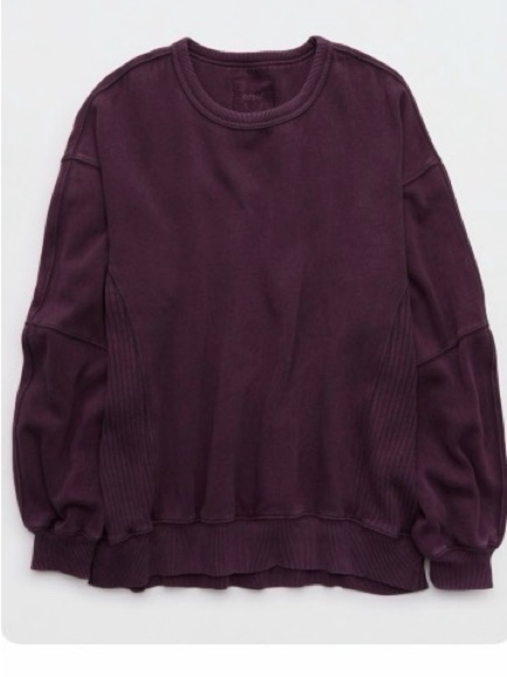 Aerie Très Chic Sweatshirt - Cool Berry